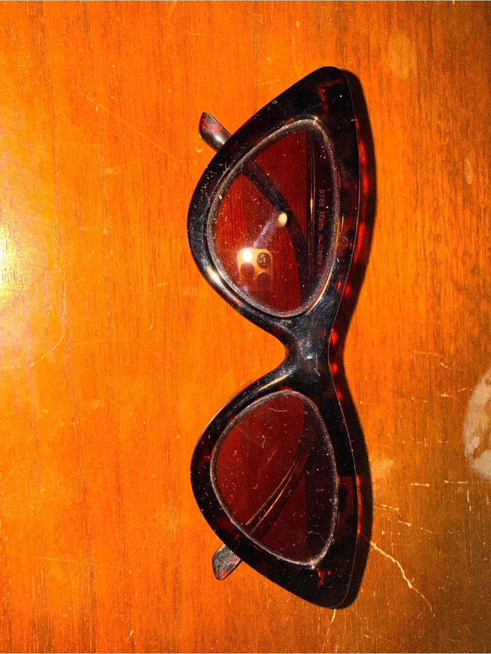 Tortoiseshell Cat-Eye Sunglasses - Brown Lenses